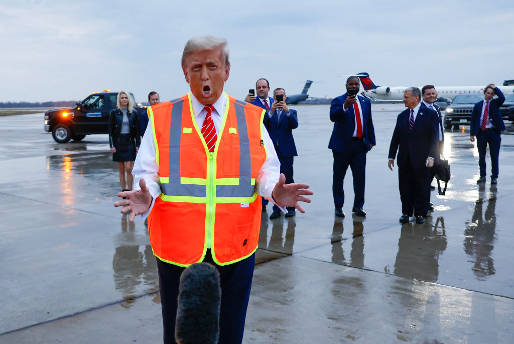 Donald Trump Campaigns In The Swing State Of Wisconsin