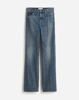 Madewell, Alexa Chung for Madewell High-Rise Straight Jean in Allendale Wash