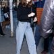 Emma Stone Wore the Least-Annoying Denim Trend to Pair With Ankle and Knee Boots