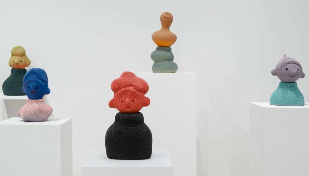 En Iwamura's Totemic Figures Enchant Almine Rech Shanghai