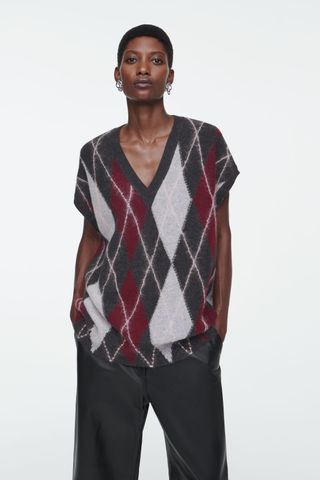 Argyle Wool Vest