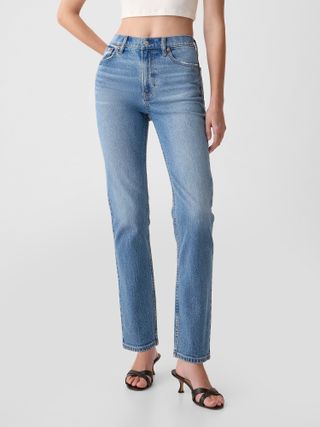 Gap, High Rise ’90s Straight Jeans