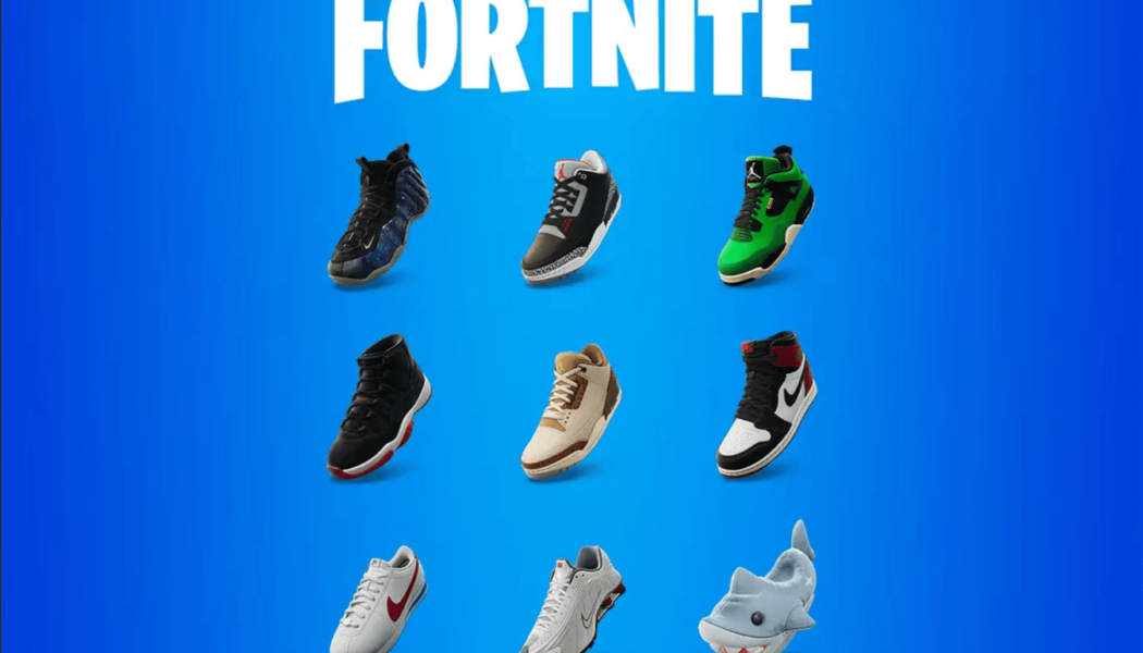 Get Those V-Bucks Ready, 'Fortnite' Unveils Its Lineup of Virtual Nike & Jordan Brand Sneakers