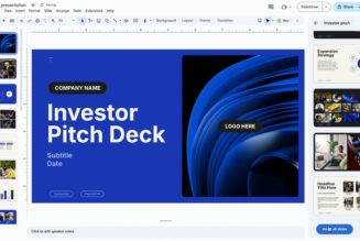 Google Slides is getting a new collection of professionally designed templates