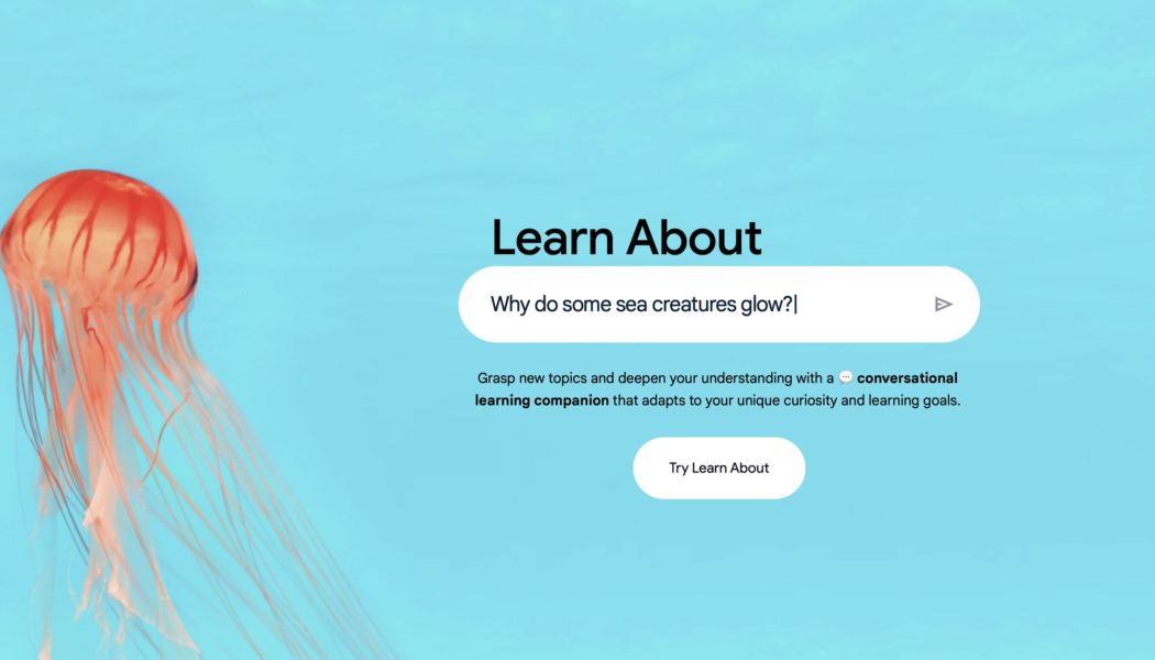 Google’s AI ‘learning companion’ takes chatbot answers a step further