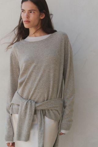 Fine-Knit Cashmere Jumper