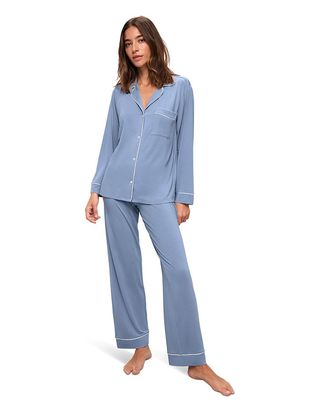 Eberjey Womens Gisele - Pj Set Wedgewood M