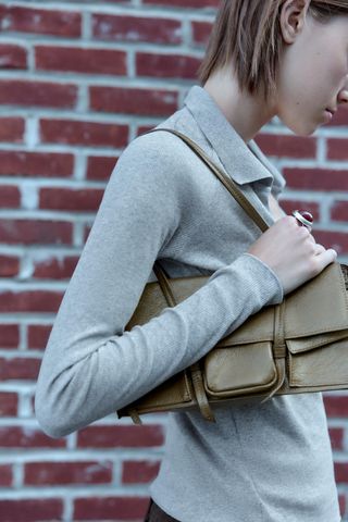 Shoulder Bag With Pockets