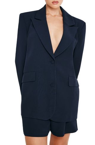 Luxe Suiting Boyfriend Blazer