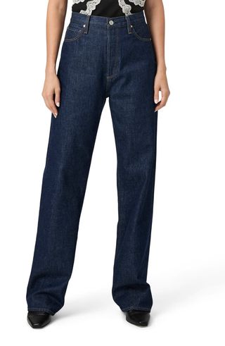 Sawyer High Waist Straight Leg Jeans