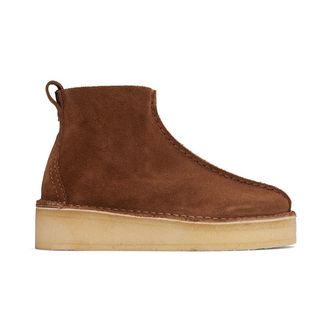 Clarks Originals, Brown Trek Wedge Boots