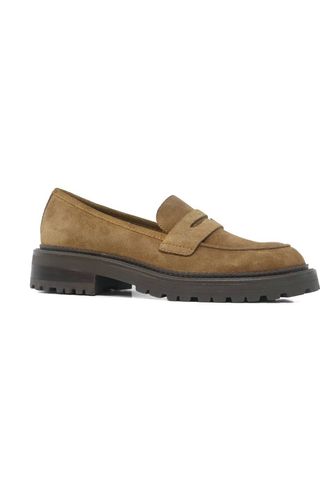 Fatima Lug Sole Penny Loafer