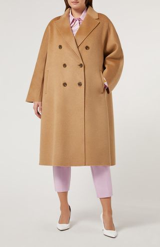 Bratto Double Faced Virgin Wool Trench Coat