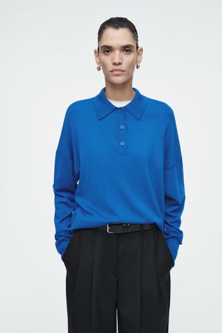 Merino Wool Polo Shirt