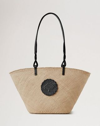 Raffia Basket Tote