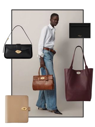 Collage of Mulberry Black Friday sale