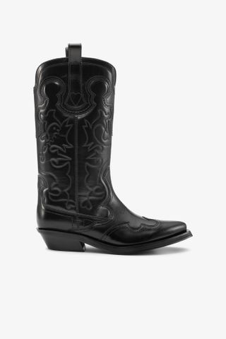 Ganni, Western Boots