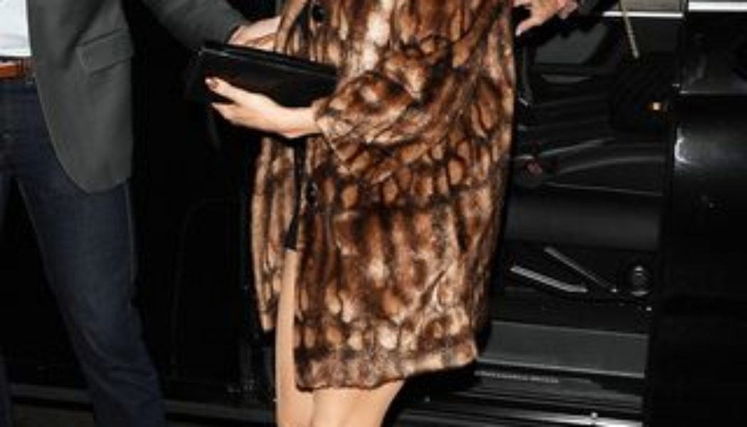 Jennifer Lopez Wore the Fancy Winter Trend French Women Love to Wear Out at Night