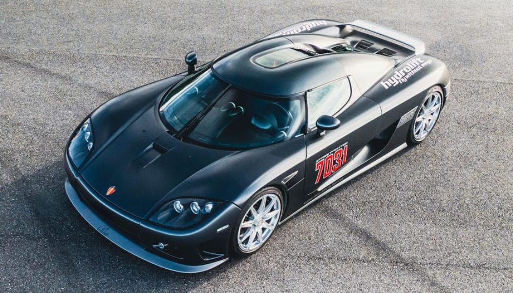 Koenigsegg's Official CCXR Test Car Surfaces for Auction