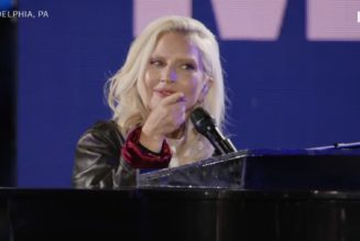 Lady Gaga performs "God Bless USA" and "The Edge of Glory" at Kamala Harris election eve rally