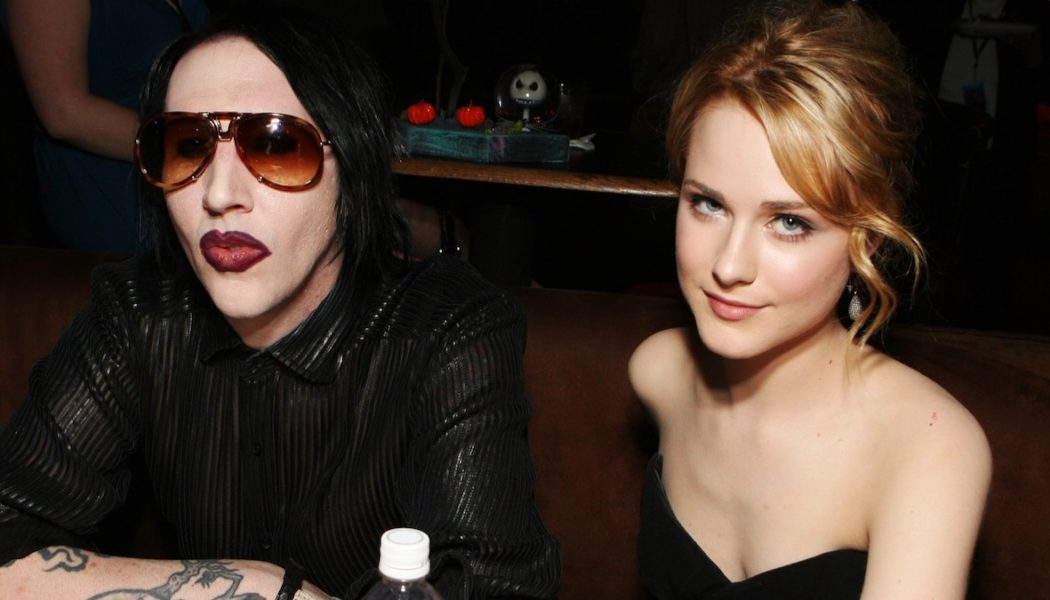 Marilyn Manson drops Evan Rachel Wood defamation lawsuit