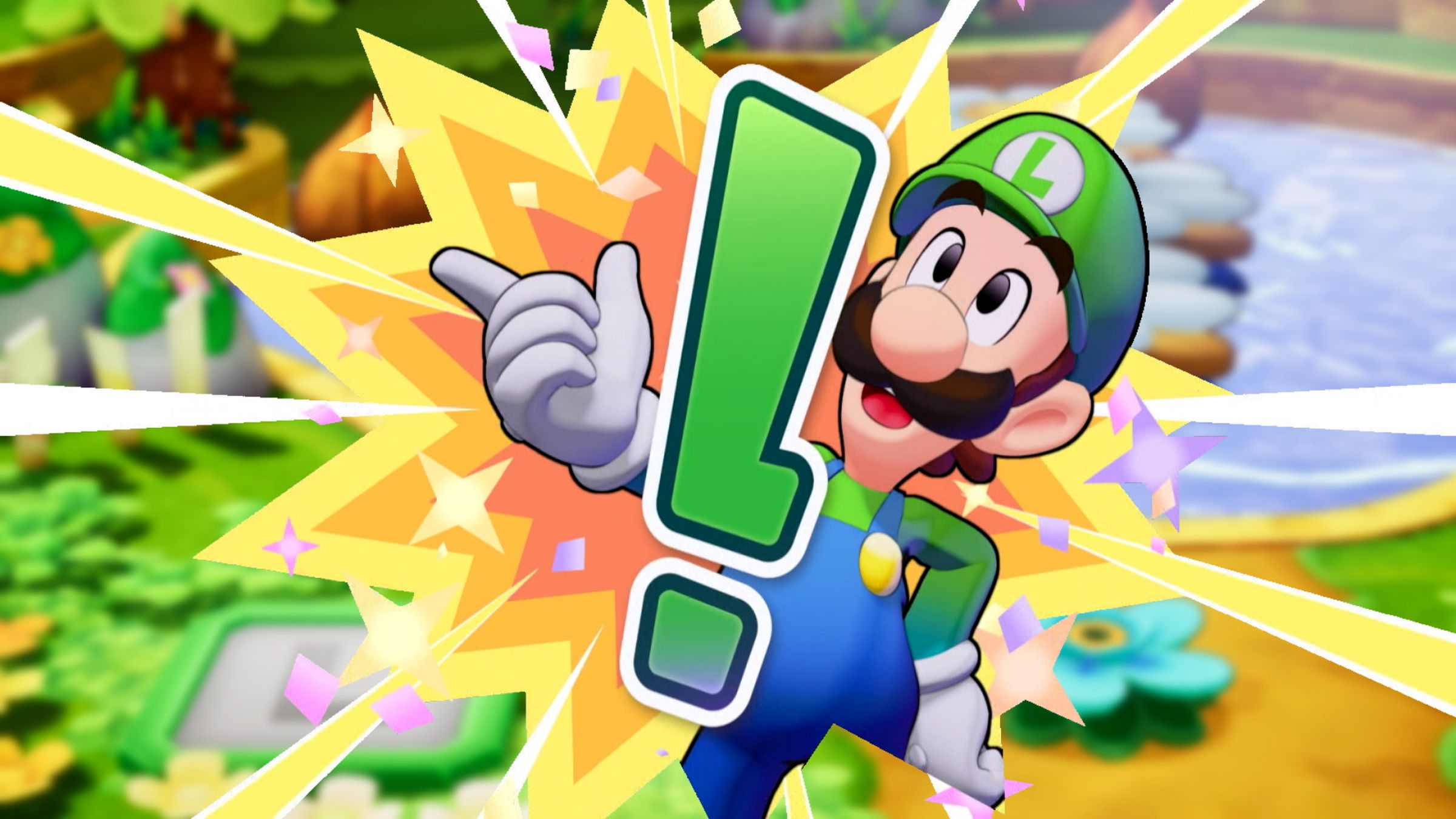 A screenshot from the video game Mario &amp; Luigi: Brothership 