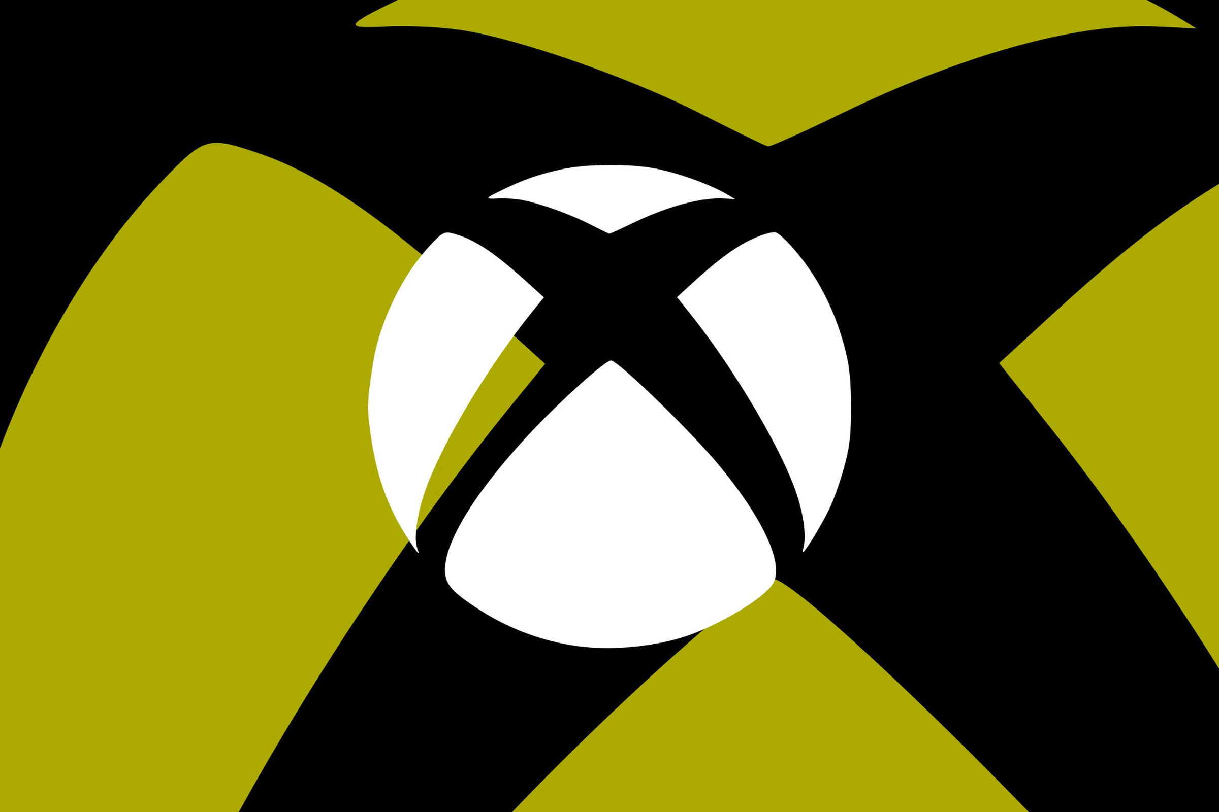 Vector illustration of the Xbox logo.