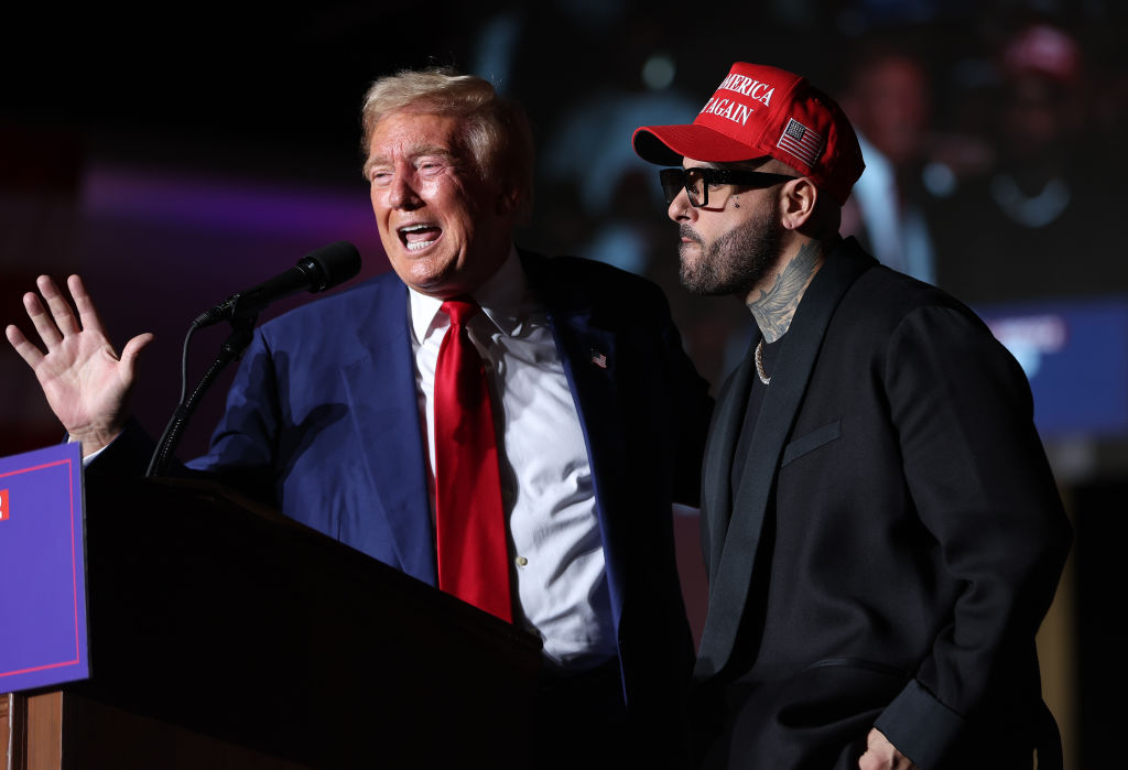 Donald Trump Holds Las Vegas Rally As He Campaigns For President