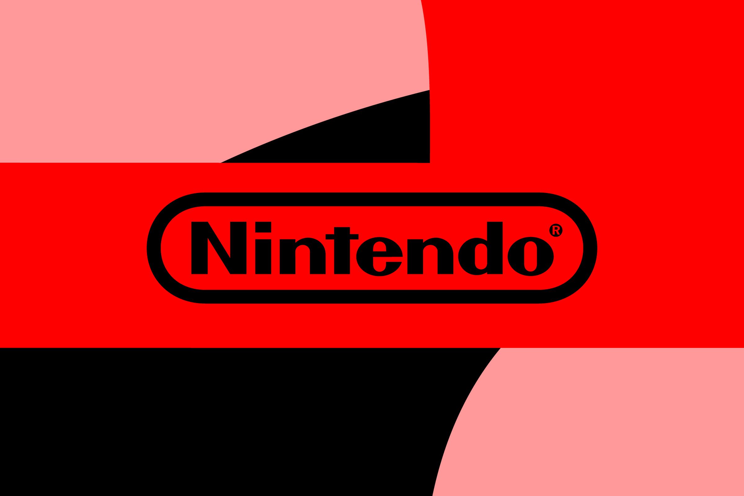 Vector illustration of the Nintendo logo.