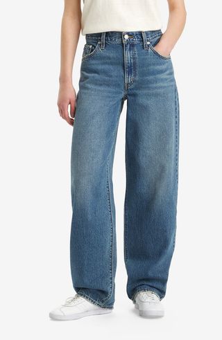 Baggy High Waist Wide Leg Dad Jeans