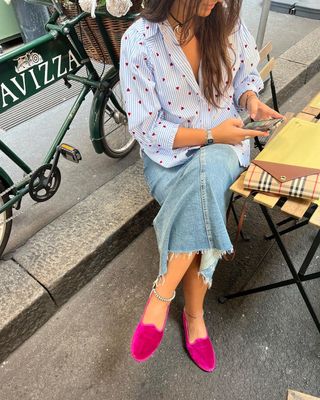 street style image in Milan