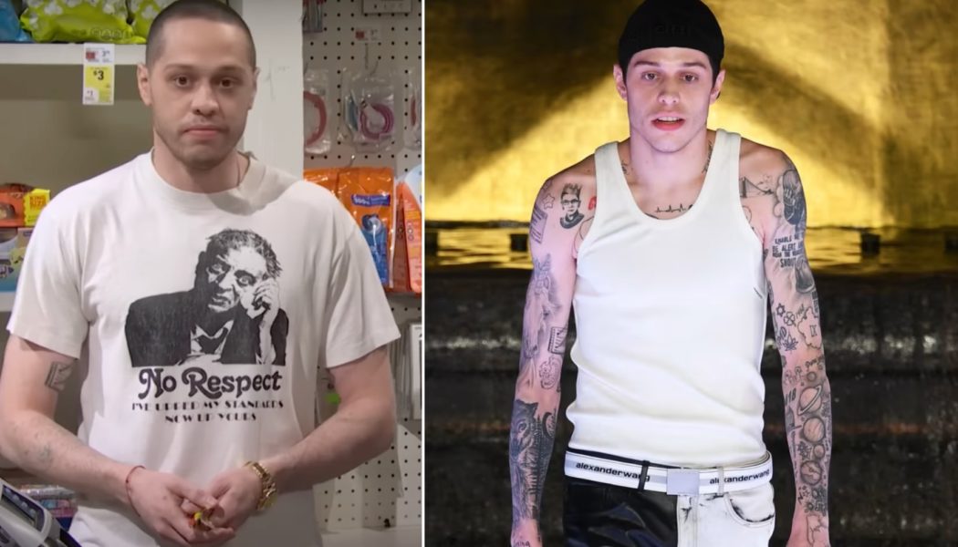 Pete Davidson debuts new tattoo-less look on SNL