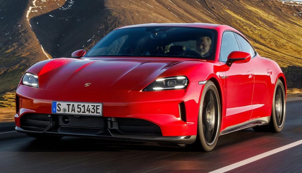 Porsche Unleashes New 690 Horsepower Taycan GTS