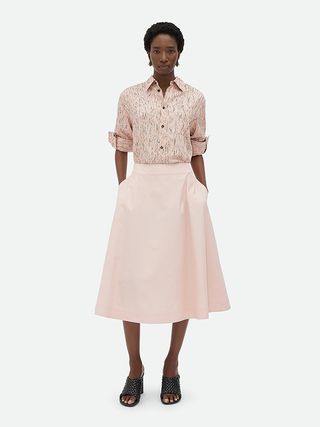 Bottega Veneta, Compact Cotton Skirt