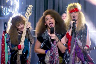 SNL pokes fun at '80s hair metal with "Sex Rock" sketch