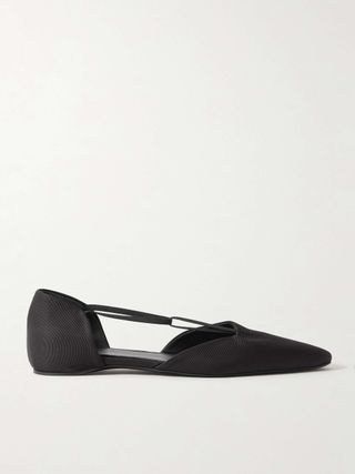 The T-Strap Faille Point-Toe Flats