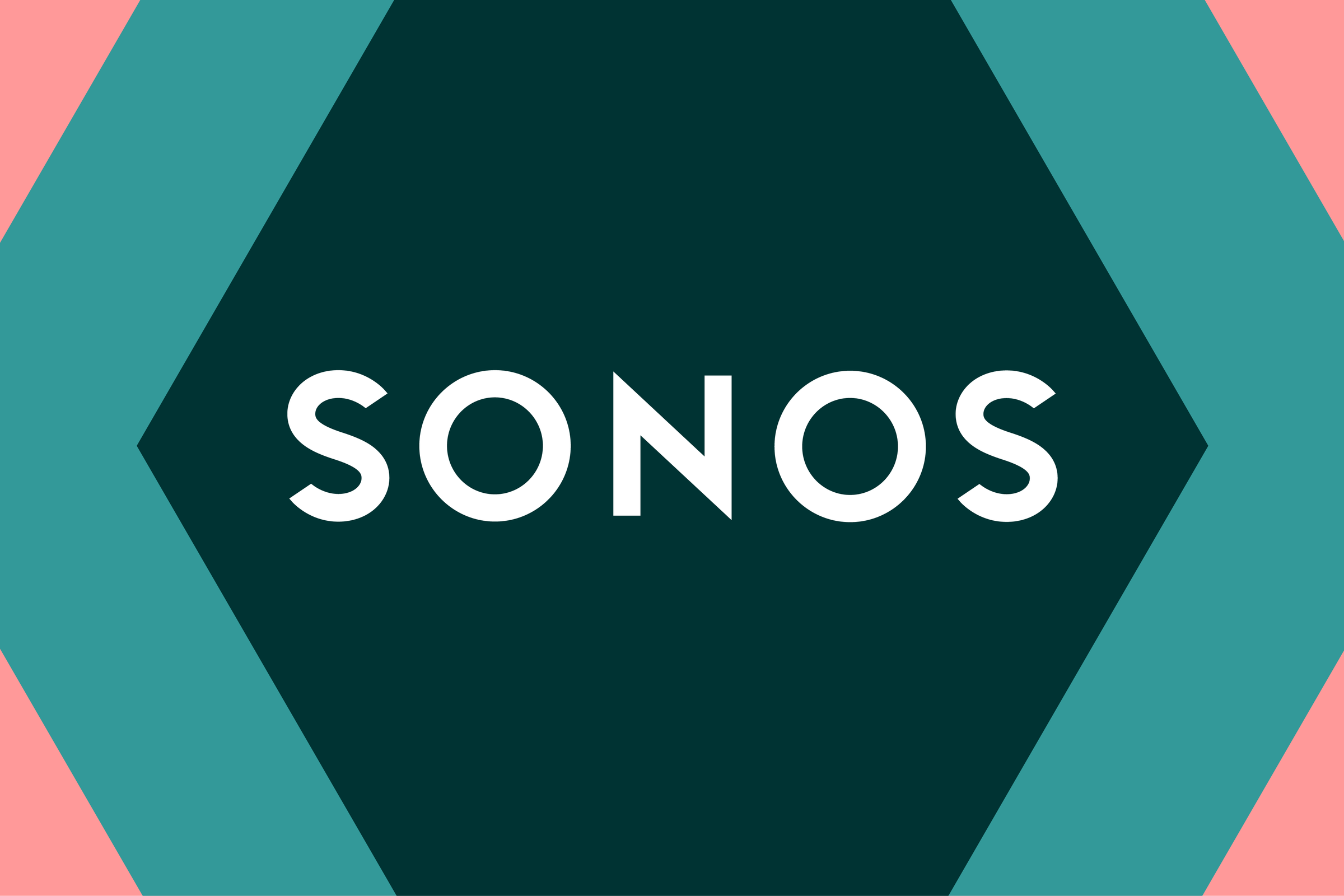 Vector illustration of the Sonos logo.