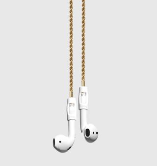 Tapper, 18k Gold Plated Rope Chain (all Airpods)