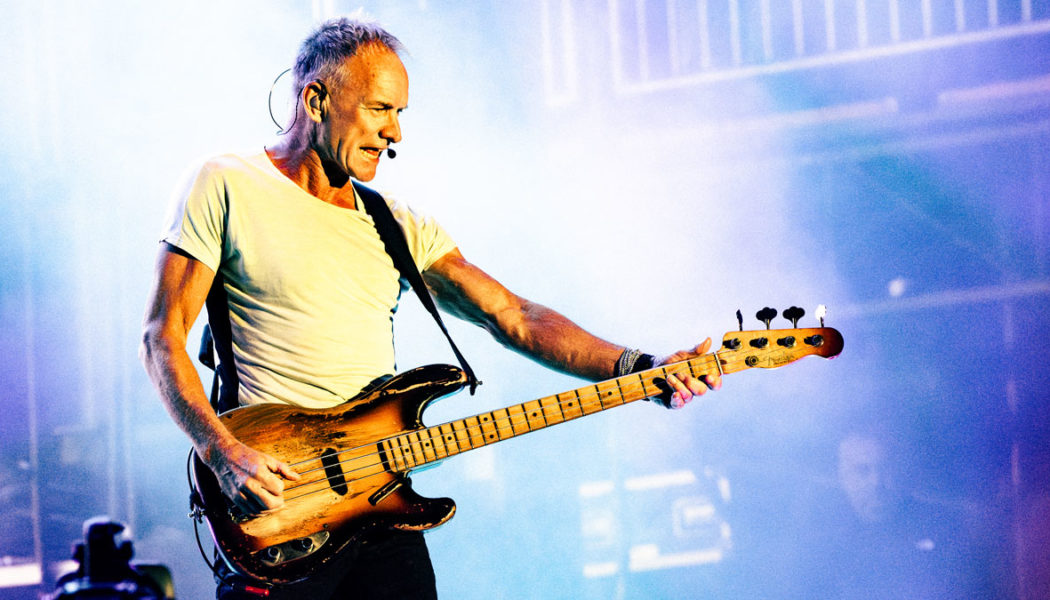 Sting Sings Like He's Going to Live Forever