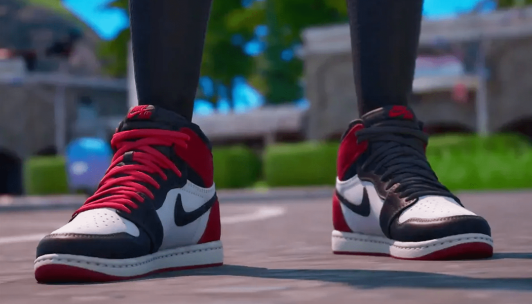 The Air Jordan 1 "Black Toe Reimagined" Is Coming Back... In 'Fortnite'