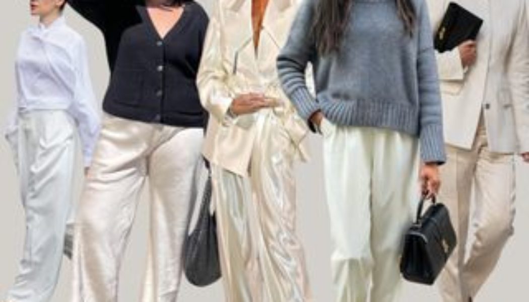 The Graceful Pants Trend Stylish Londoners Are Wearing Instead of Jeans This Winter