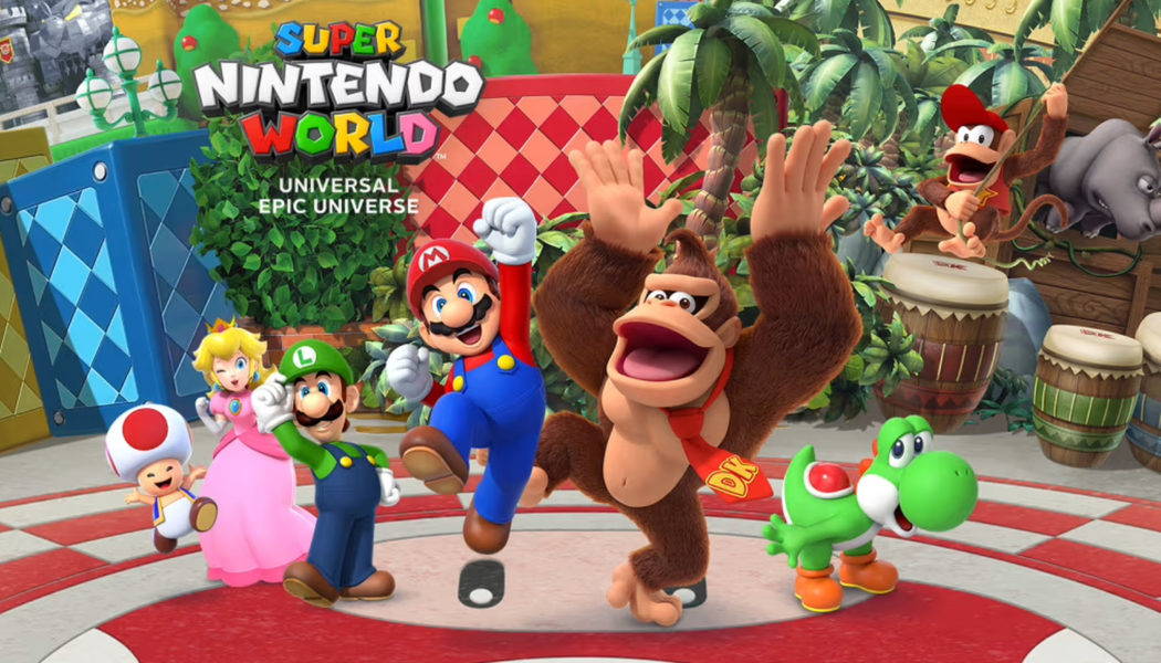 The next Nintendo Direct is all about Super Nintendo World’s Donkey Kong Country