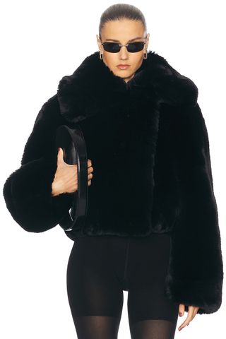 ACNE Studios, Ofox Fluffy Faux Fur Jacket