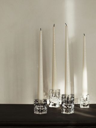 Glass Candlestick