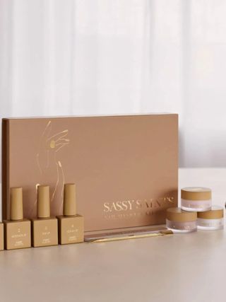 At-Home Nail Manicure Kit - Sassy Saints - Brings the Salon Home - 3 Colours - Sassy Saints - Brings the Salon Home