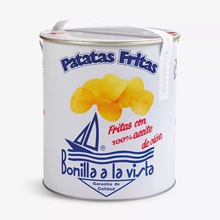 BONILLA, Olive Oil and Sea Salt Crisps Tin