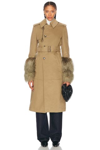 Burberry, Belted Long Coat