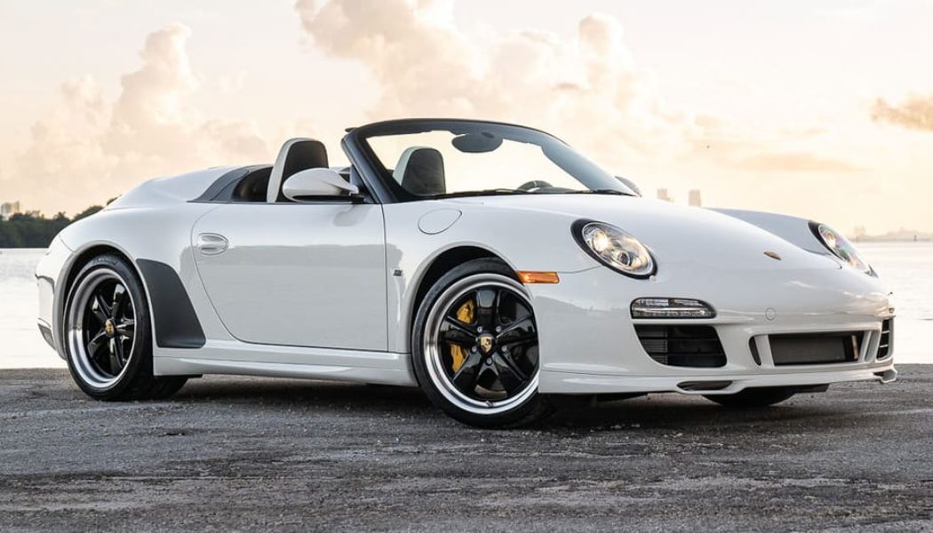 Ultra-Rare 4-Mile 2011 Porsche 911 Speedster Surfaces for Sale