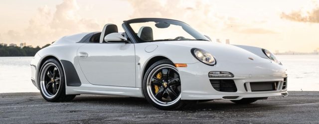 Ultra-Rare 4-Mile 2011 Porsche 911 Speedster Surfaces for Sale