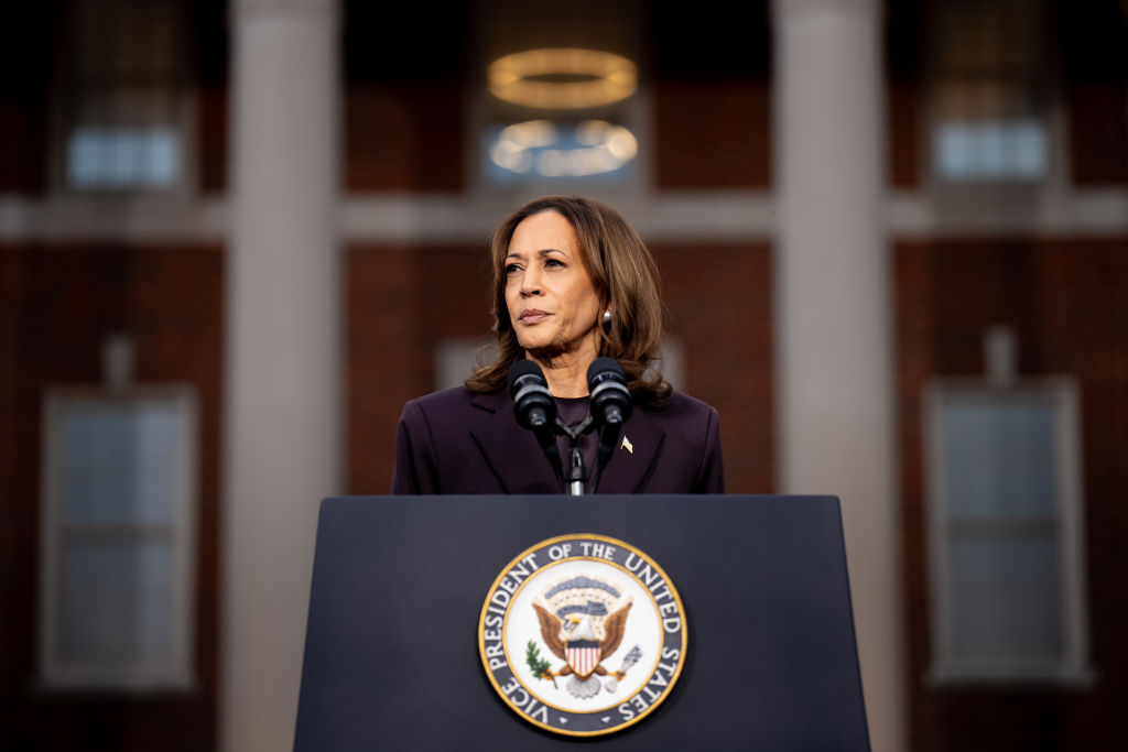 Vice President And Presidential Nominee Kamala Harris Delivers Concession Speech At Howard University